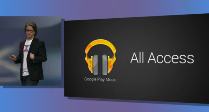 Google Play Music All Access - serviço de música por streaming